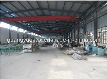 Perfil / tuber&iacute;a anodizados de aluminio para racks solares 6005 T5